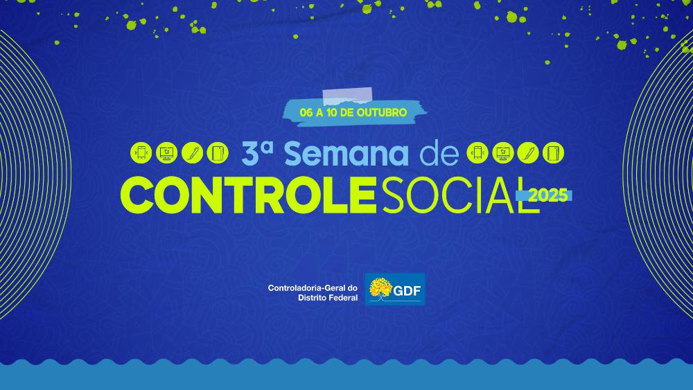 Capa da notícia: Ambiente universitário será tema da Semana de Controle Social deste ano
